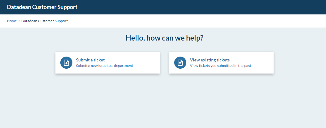 Metal Searchers Support Helpdesk