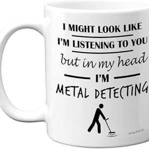 Metal Detector Enthusiasts Gift Mug Image