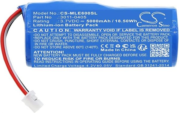 Replacement Battery for Minelab Metal Detectors Image