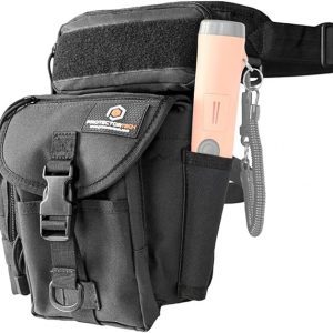 ProtectorTech HD Drop Pouch for Metal Detector Finds Bag with pointer holster Image