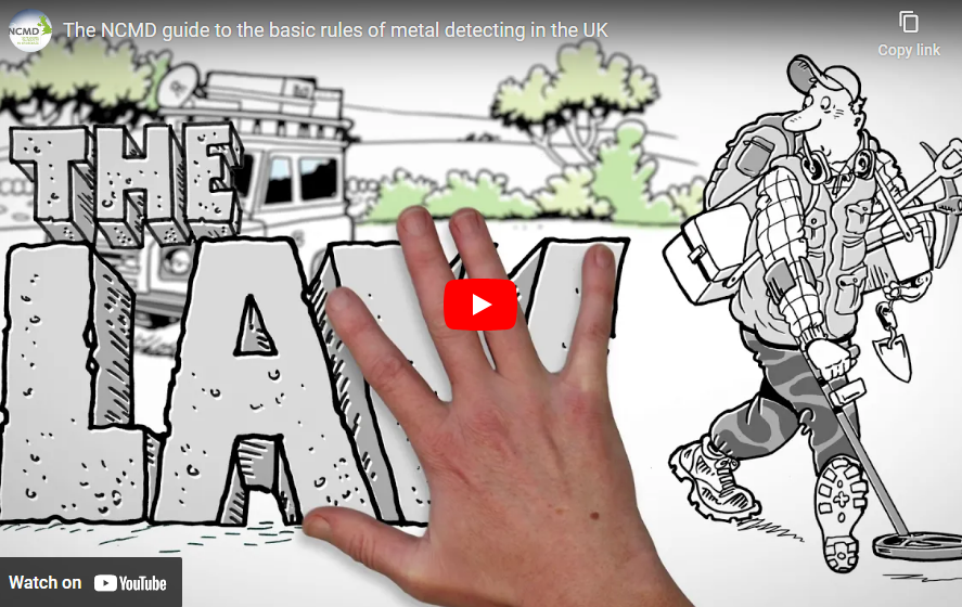NCMD Basic Rules of Metal Detecting