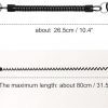 Retractable Safety Coiled Cord Lanyard 2